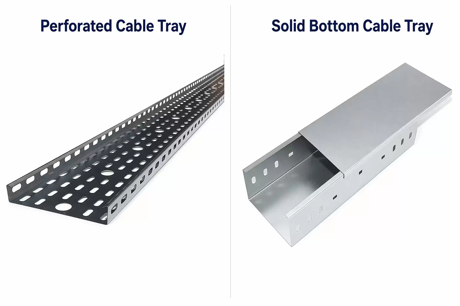 Perforated vs Solid Bottom Cable Tray Machine: Full Comparison | HOPEX