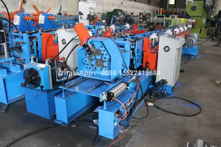 upright rack roll forming machine