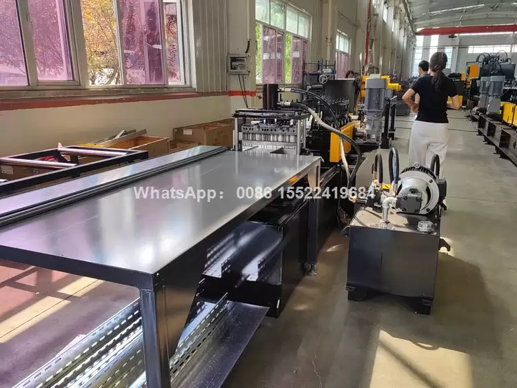 cable tray cover machine
