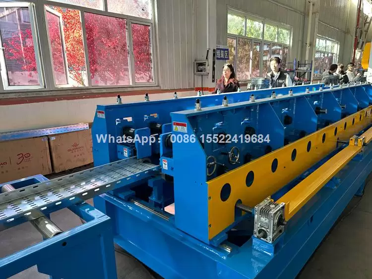 perforated cable tray roll forming machine