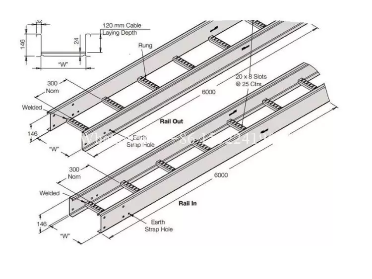 Ladder Cable Tray