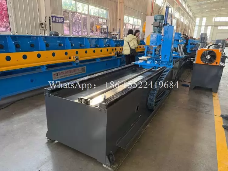 PV Mounting Solar Channel Roll Forming Machine Production Line