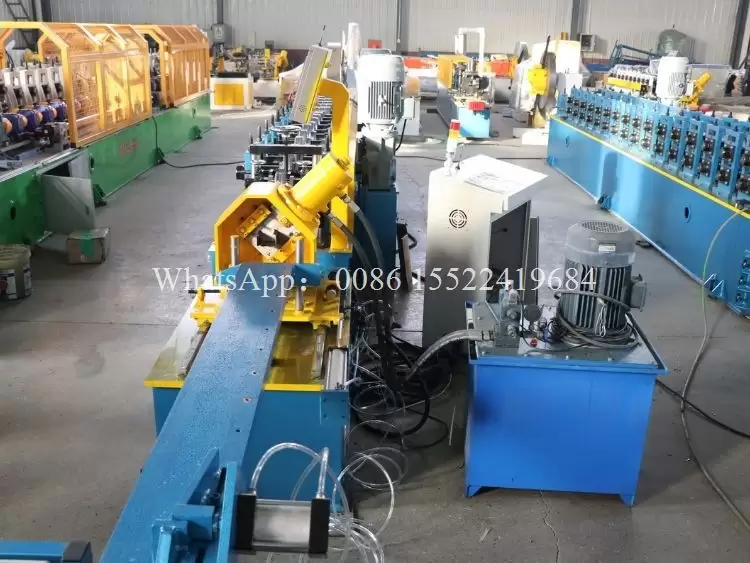 Shelf Racking Beam Roll Form Machine Production Line