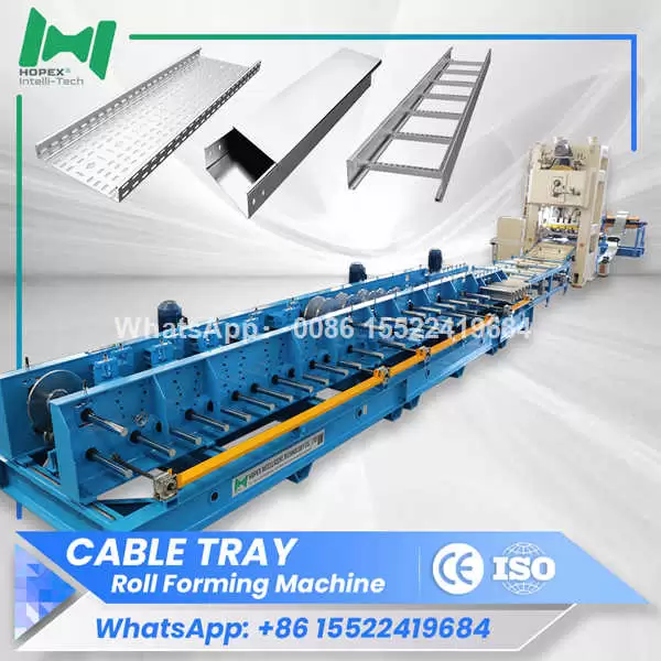 Cable tray production line