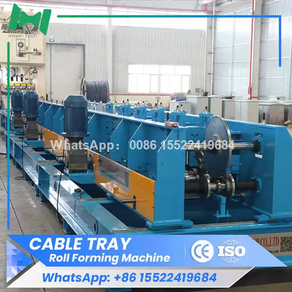 Cable tray production line