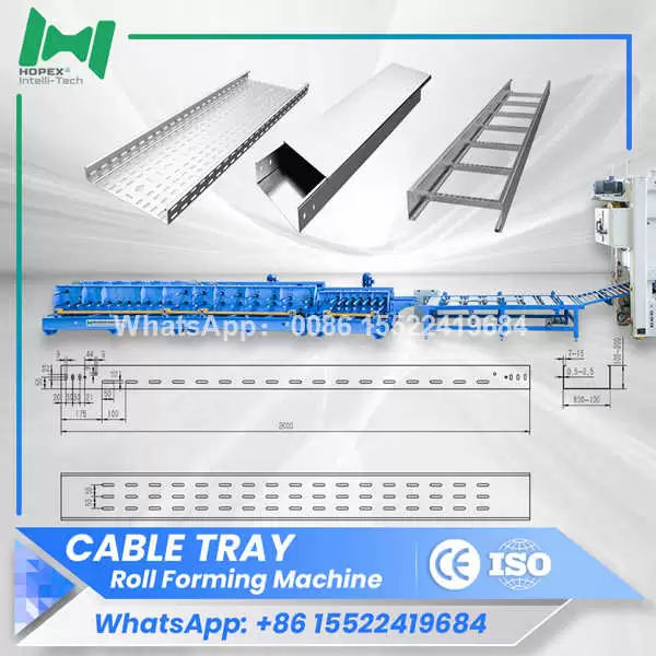 Perforated Cable Tray Machine