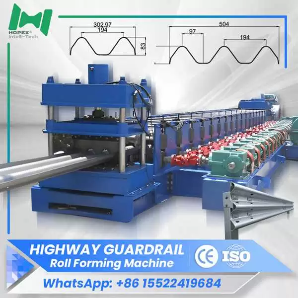 Highway guardrail roll forming machine for sale