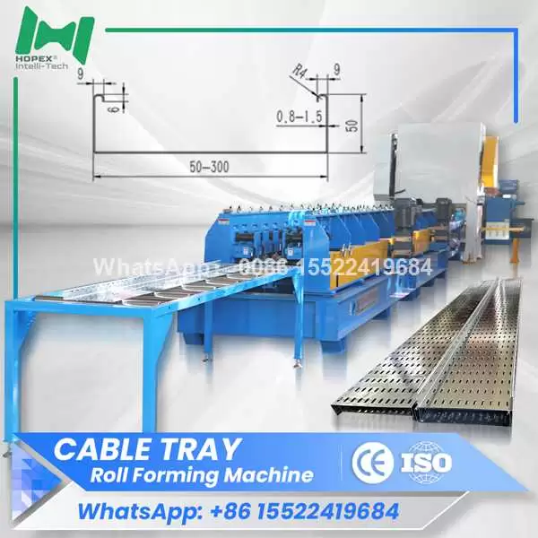 Cable Tray Cutting Machine for Perforated Trays