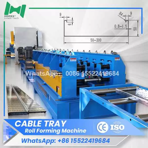 Perforated Cable Tray Roll Forming Machine