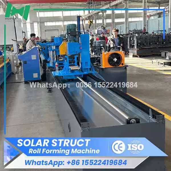 Strut Channel Roll Forming Machine
