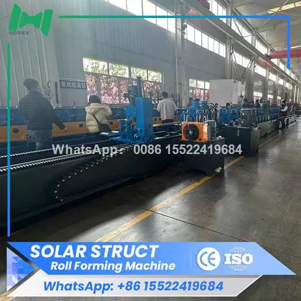 Strut Channel Roll Forming Machine