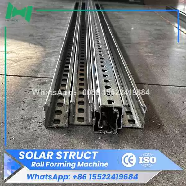 Strut Channel Roll Forming Machine