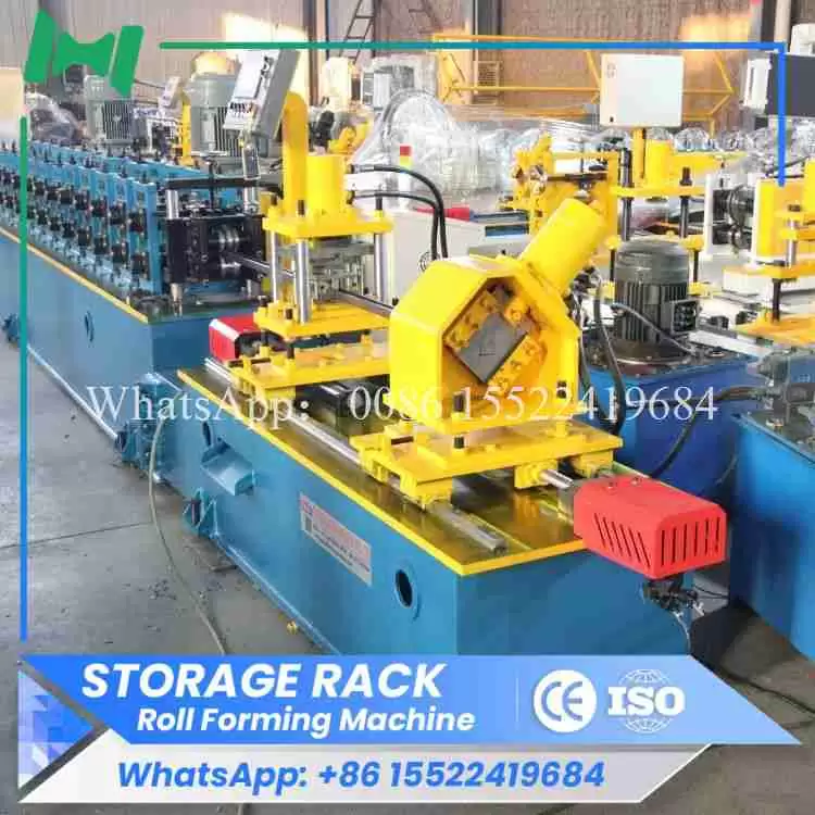 Customizable Rack System Bracing Roll Forming Machine