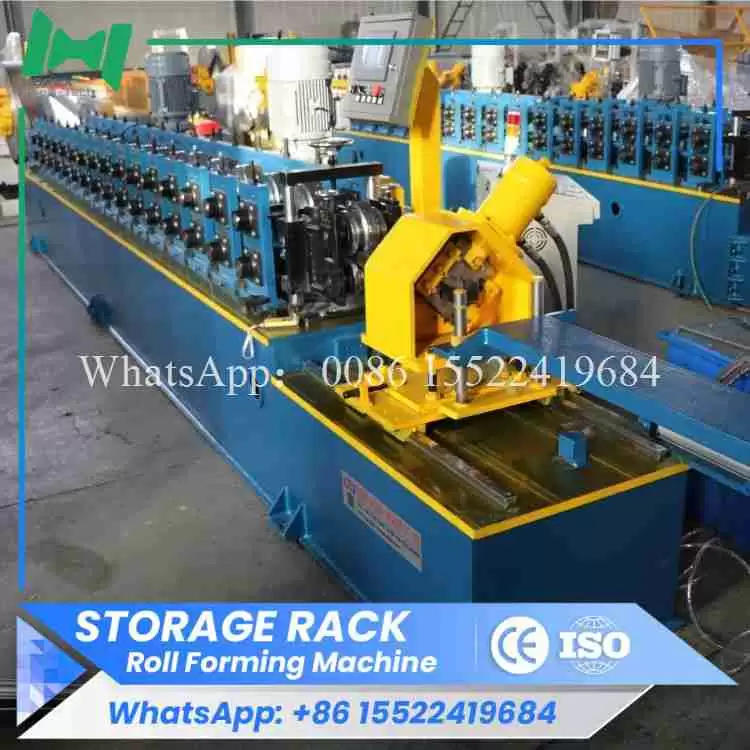 Shelf Racking Beam Roll Form Machine Production Line