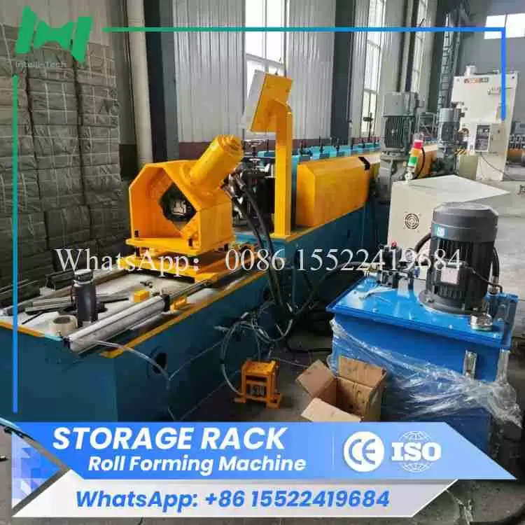 Shelf Upright Roll Forming Machine Production Line