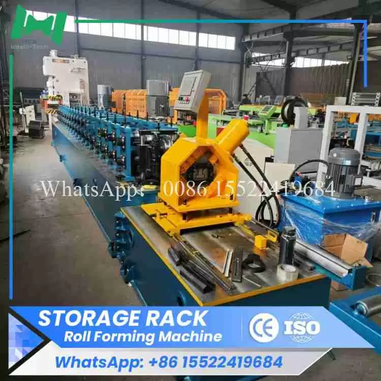 Shelf Upright Roll Forming Machine Production Line