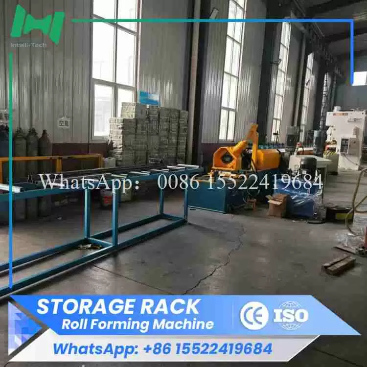 Shelf Upright Roll Forming Machine Production Line