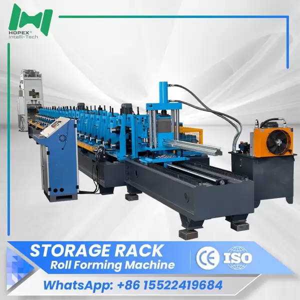 Hopex Storage Rack Pallet Rack Upright Roll Forming Machine for Production